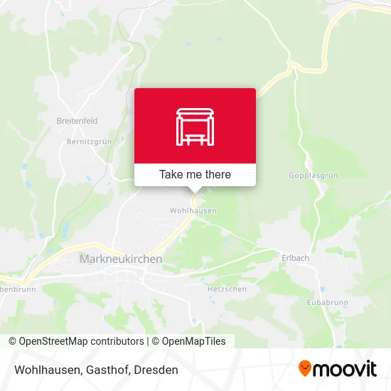 Карта Wohlhausen, Gasthof