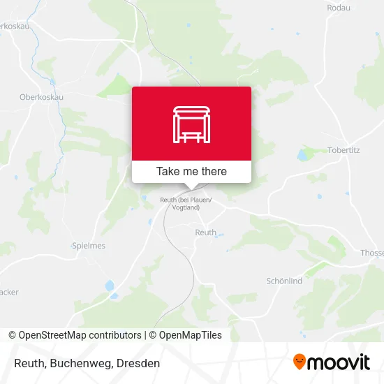 Карта Reuth, Buchenweg