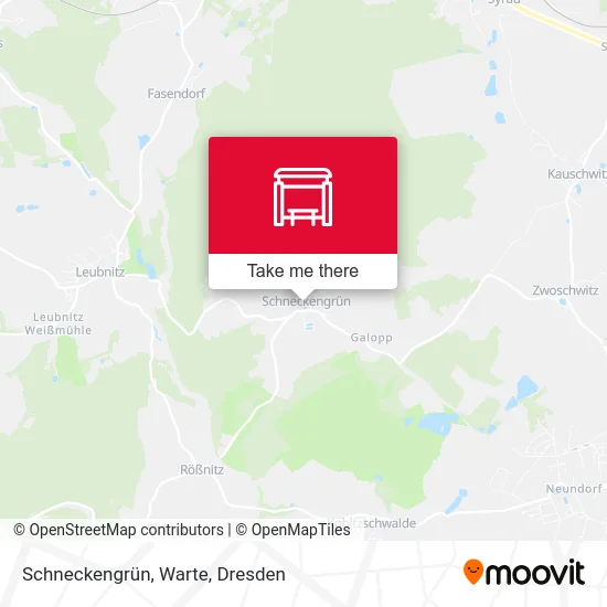 Карта Schneckengrün, Warte