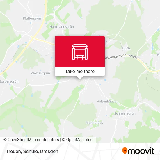 Карта Treuen, Schule