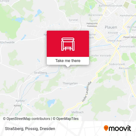 Карта Straßberg, Possig