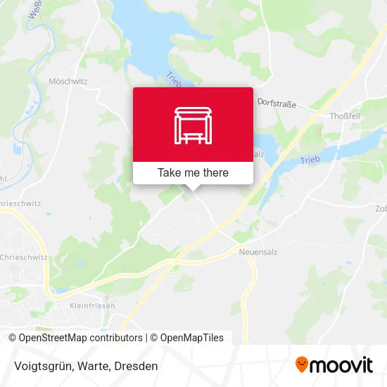 Карта Voigtsgrün, Warte