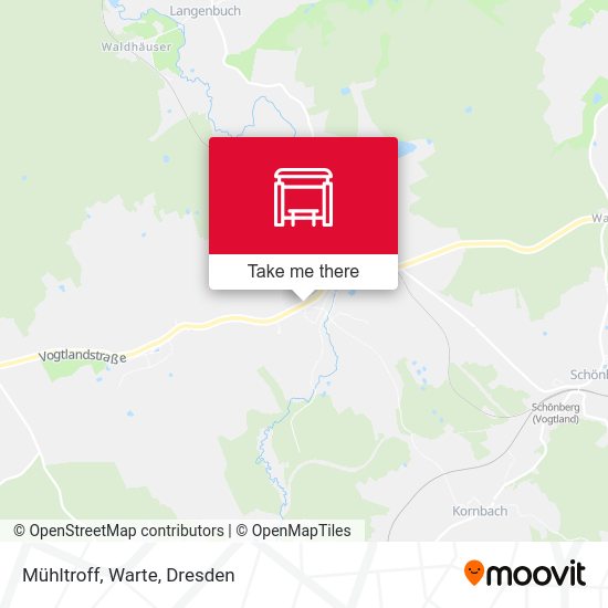 Карта Mühltroff, Warte