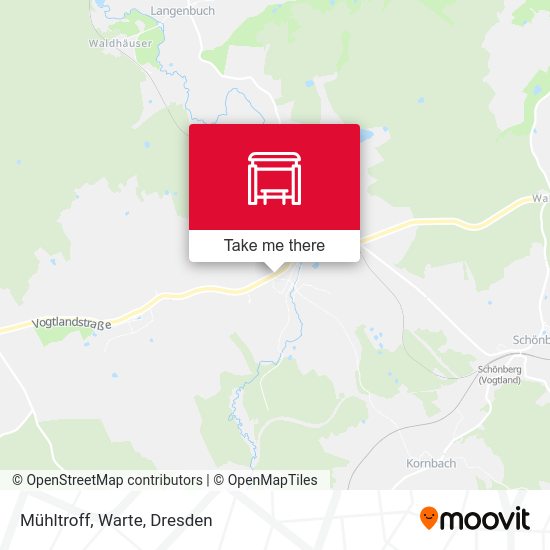 Карта Mühltroff, Warte