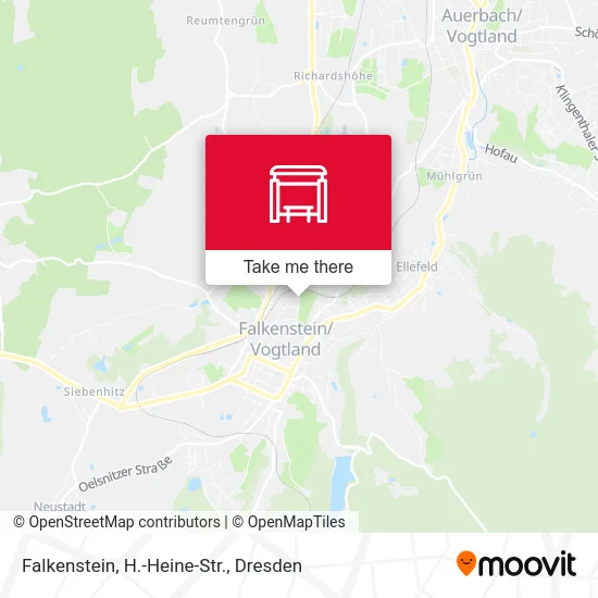Карта Falkenstein, H.-Heine-Str.