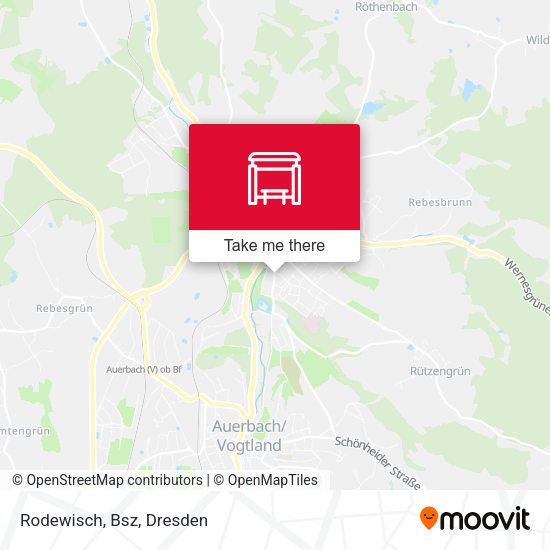 Карта Rodewisch, Bsz