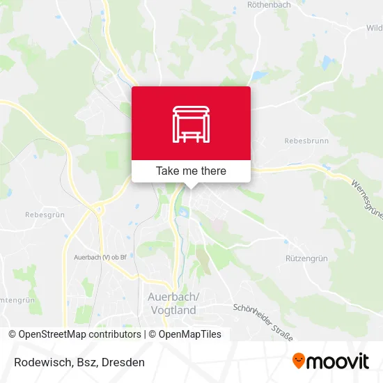 Карта Rodewisch, Bsz