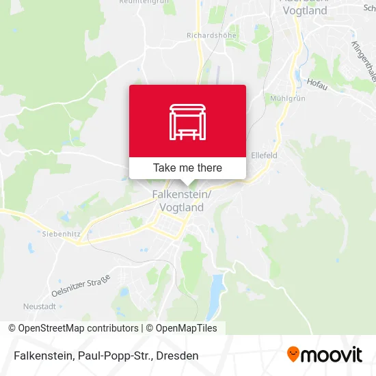 Карта Falkenstein, Paul-Popp-Str.
