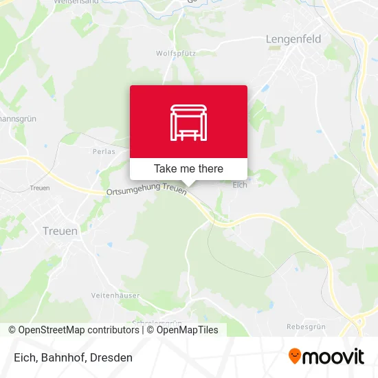 Карта Eich, Bahnhof