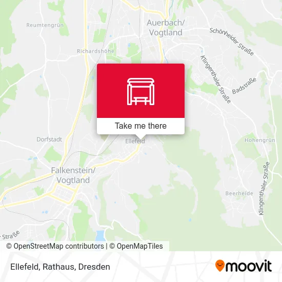 Карта Ellefeld, Rathaus