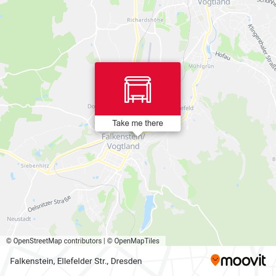Карта Falkenstein, Ellefelder Str.