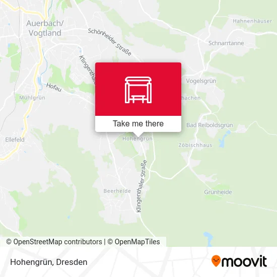 Карта Hohengrün