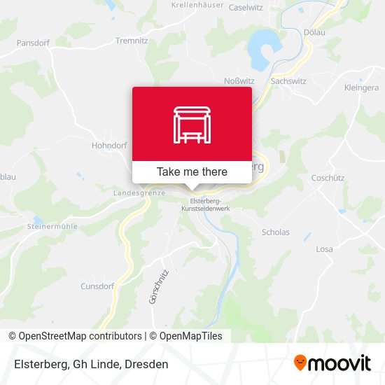 Карта Elsterberg, Gh Linde
