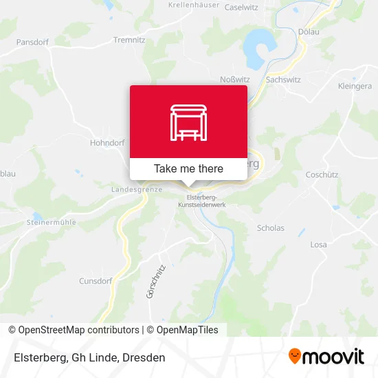 Карта Elsterberg, Gh Linde