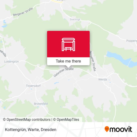Карта Kottengrün, Warte