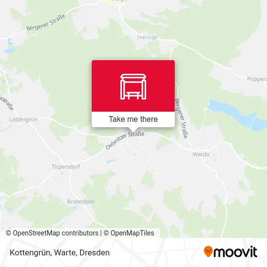 Карта Kottengrün, Warte