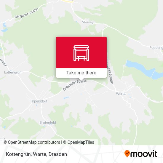 Карта Kottengrün, Warte
