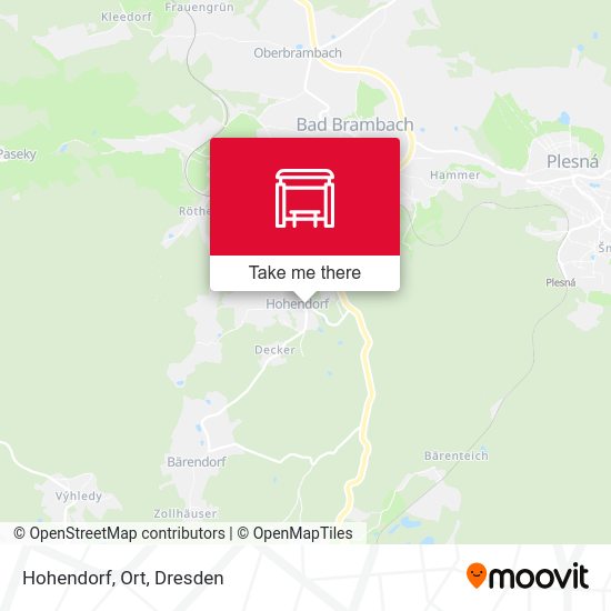 Карта Hohendorf, Ort