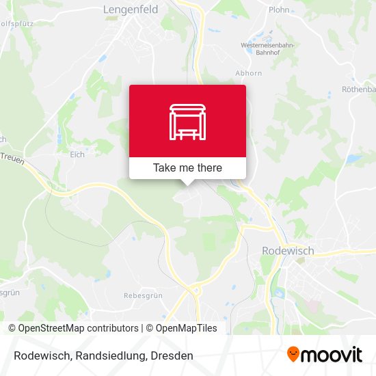 Карта Rodewisch, Randsiedlung