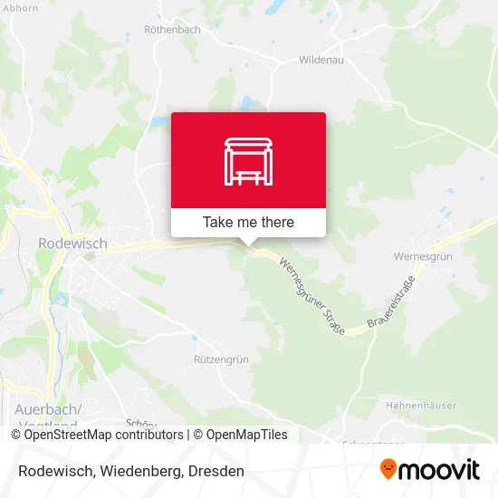 Карта Rodewisch, Wiedenberg