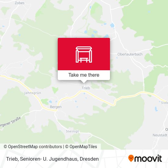 Карта Trieb, Senioren- U. Jugendhaus