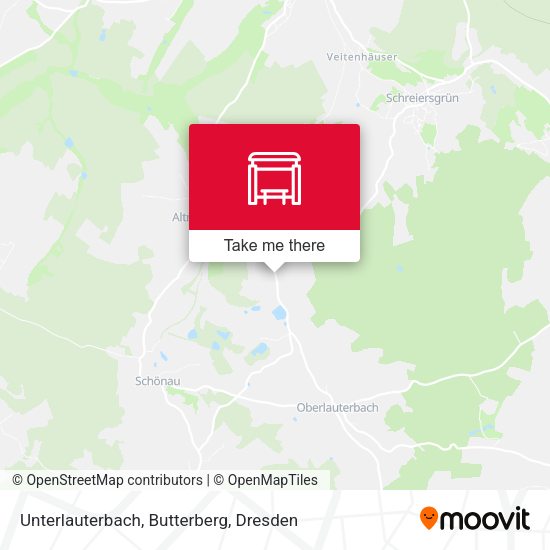 Карта Unterlauterbach, Butterberg