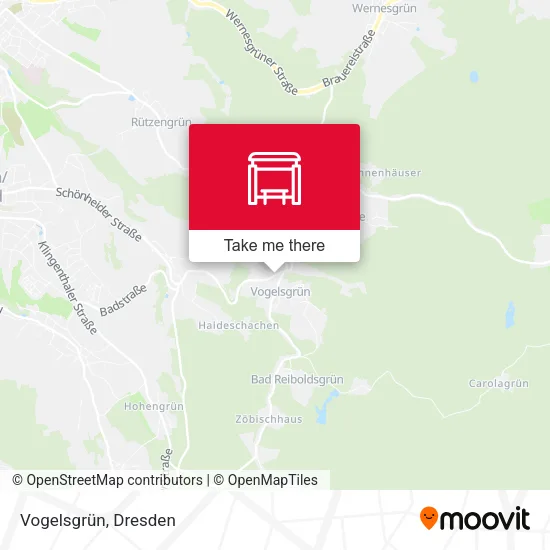 Карта Vogelsgrün