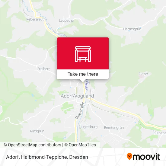 Карта Adorf, Halbmond-Teppiche