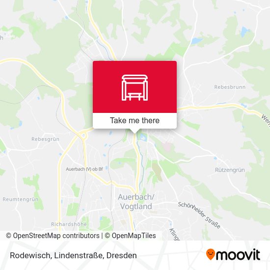 Карта Rodewisch, Lindenstraße