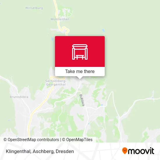 Карта Klingenthal, Aschberg