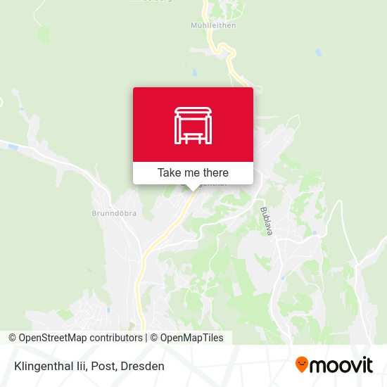Карта Klingenthal Iii, Post