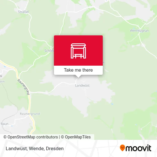 Карта Landwüst, Wende