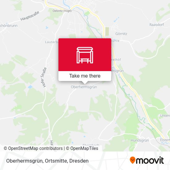 Карта Oberhermsgrün, Ortsmitte
