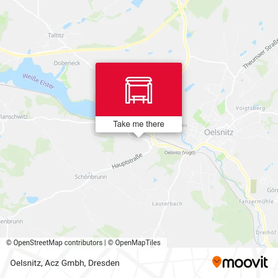 Карта Oelsnitz, Acz Gmbh
