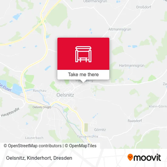 Карта Oelsnitz, Kinderhort