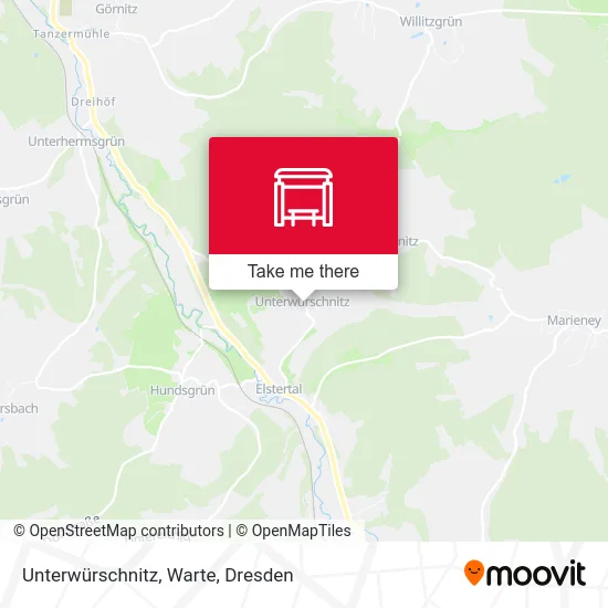 Карта Unterwürschnitz, Warte
