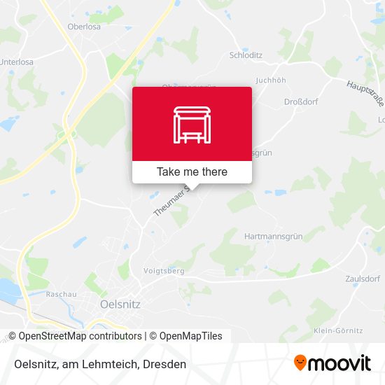 Карта Oelsnitz, am Lehmteich