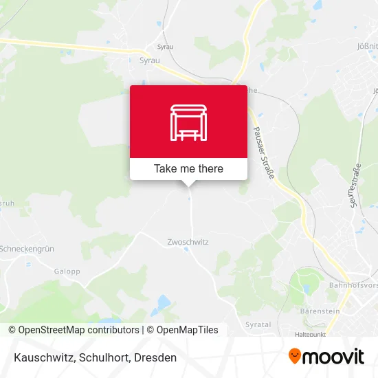 Карта Kauschwitz, Schulhort