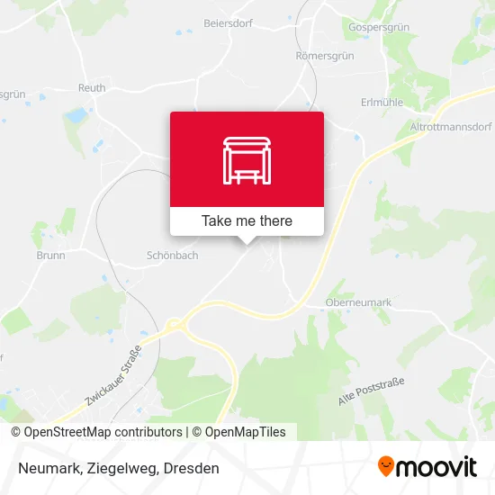 Карта Neumark, Ziegelweg
