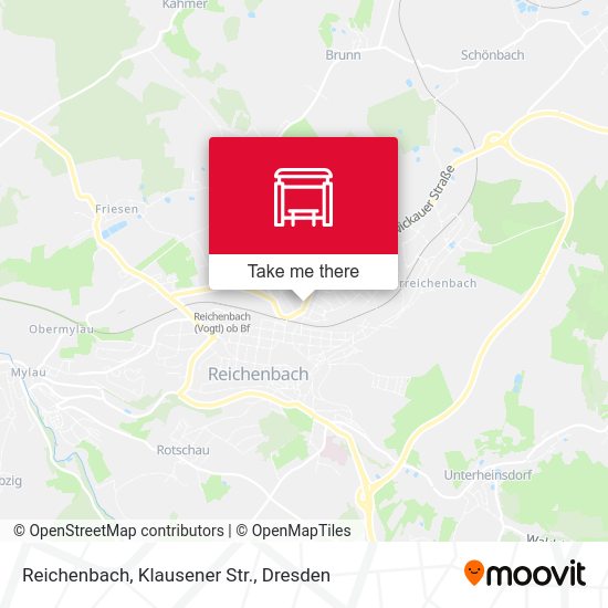 Карта Reichenbach, Klausener Str.