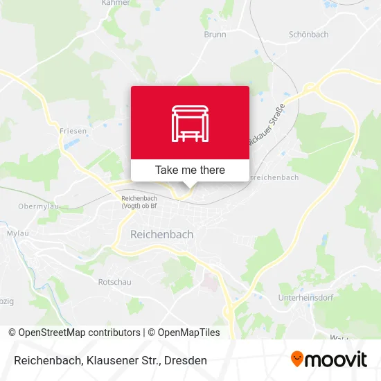 Карта Reichenbach, Klausener Str.