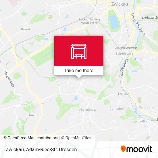 Карта Zwickau, Adam-Ries-Str