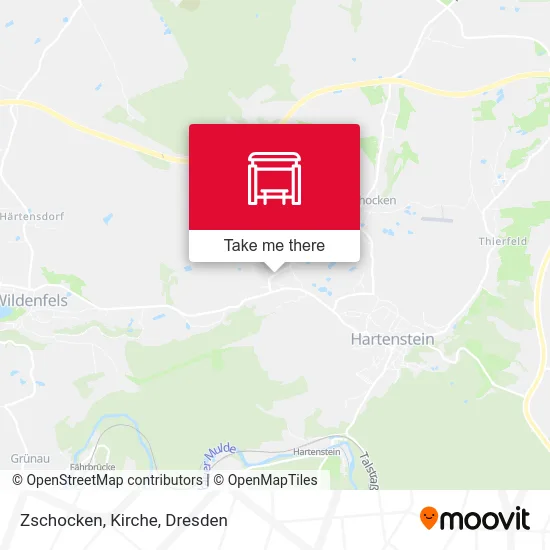 Карта Zschocken, Kirche