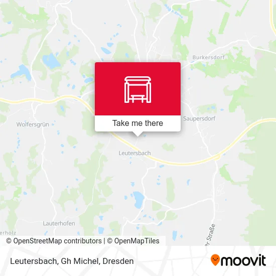 Карта Leutersbach, Gh Michel