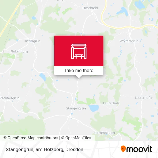Карта Stangengrün, am Holzberg