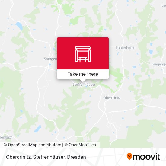 Карта Obercrinitz, Steffenhäuser