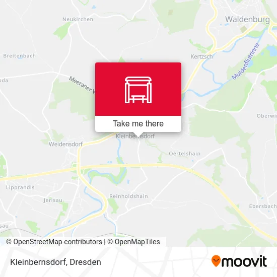 Карта Kleinbernsdorf