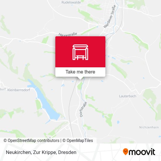 Карта Neukirchen, Zur Krippe