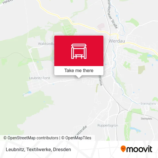 Карта Leubnitz, Textilwerke