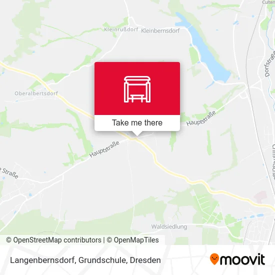 Карта Langenbernsdorf, Grundschule